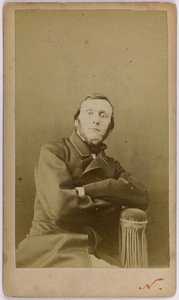 Porträt von Peyrat Alphonse, (1812 - 1890), (Publizist, Politiker) von Etienne Carjat