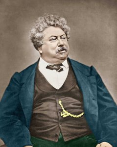 Porträt von Alexandre Dumas Père von Carjat. von Etienne Carjat