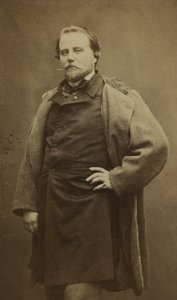 Porträt von Charles Basset (1822-1869), bekannt unter ihrem Pseudonym Adrien Robert. von Etienne Carjat