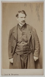 Porträt von François Delsarte, um 1870-90 von Etienne Carjat