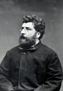 Porträt des französischen Komponisten und Pianisten Georges Bizet (Paris von Etienne Carjat