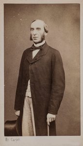 Porträt des Komponisten Graf Nicolò Gabrielli von Etienne Carjat