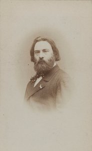 Porträt des Pianisten und Komponisten Émile Prudent 1817-1863, ca. 1860