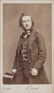Porträt des Geigers und Komponisten Camillo Sivori