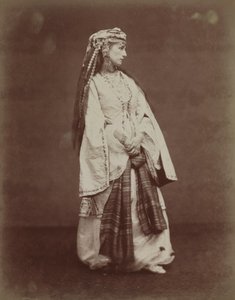 Sarah Bernhardt in Zaire von Voltaire, 1874 von Etienne Carjat