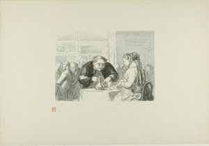 Das Restaurant der Großen Kunstausstellung: Eine symbiotische Liebe zur Kunst und zum Kotelett von Etienne Carjat