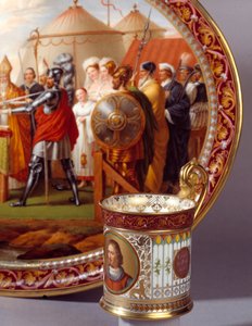 Schokoladenserviertasse von Etienne Charles Leguay