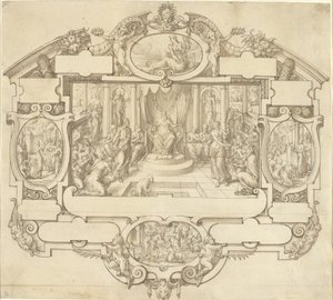 Allegorie auf die Rechtsprechung von Etienne Delaune