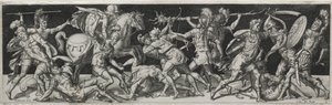 Kämpfe und Triumphe, wahrscheinlich 1560er Jahre von Etienne Delaune