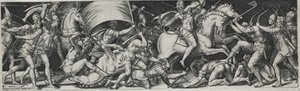 Kämpfe und Triumphe, wahrscheinlich 1560er Jahre von Etienne Delaune