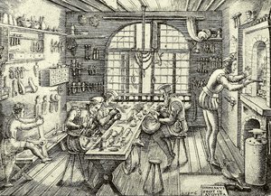Goldschmiedewerkstatt