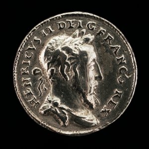 Henri II, 1519-1559, König von Frankreich 1547 [Vorderseite] von Etienne Delaune