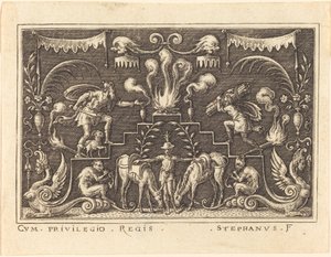 Opferung Abrahams von Etienne Delaune
