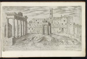 Forum Romanum in Rom von Etienne Duperac