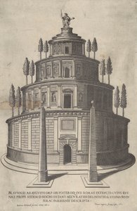 Mausolei Ab Augusto Imp von Etienne Duperac