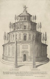 Mausolei Ab Augusto Imp von Etienne Duperac