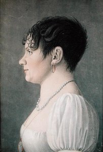 Porträt eines jungen Mädchens, ca. 1810 von Etienne Esperance Bouchardy
