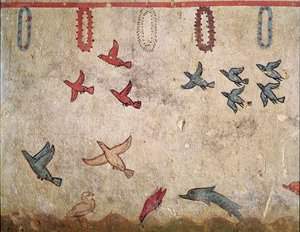 Ein Vogelflug (Detail)