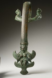Griff, frühes 5. Jahrhundert v. Chr. (Bronze)