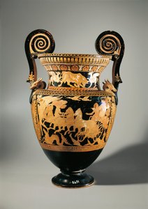 Civita Castellana, Falerii, Volutenkrater (Vase zum Mischen von Wein und Wasser) von Etruscan