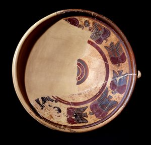 Terrakottaplatte mit Darstellung von Tieren, 600-590 v. Chr.