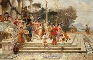 Das Fest des Neptun von Ettore Forti