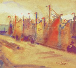 Fischerboote im Hafen von Blankenberge