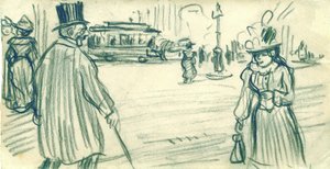 Auf der Straße von Eugeen van Mieghem