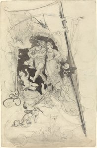 Der glückliche Gutsherr und seine Braut von Eugen Napoleon Neureuther