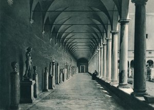 Kreuzgänge im Museum der Diokletiansthermen, Rom, Italien, 1927