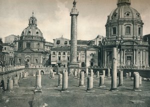 Forum Trajan, Rom, Italien, 1927 von Eugen Poppel