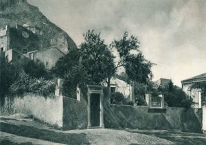 Garten, Taormina, Sizilien, Italien, 1927 von Eugen Poppel