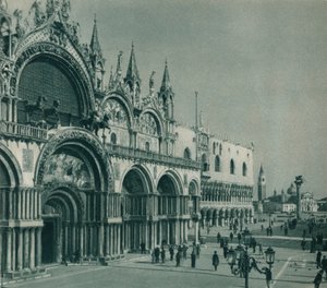 Markusdom, Venedig, Italien, 1927