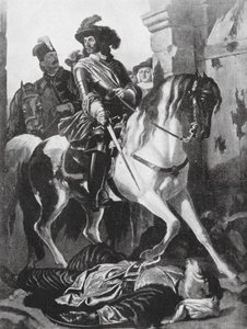 Ofen (Buda) von den Türken eingenommen von Eugen von (after) Blaas