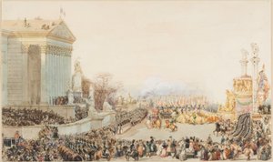 Die Überführung der Asche Napoleons: 15. Dezember von Eugene Louis Lami
