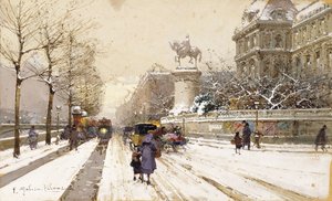 Paris im Winter