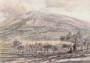 Assisi von Eugene (after) Burnand