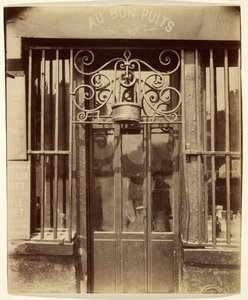 Au bon puits, Rue Michel Le Conte 36 (IIIe) von Eugène Atget