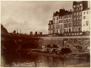 Ecke am Pont Neuf von Eugène Atget