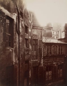 Hof in Rouen von Eugène Atget
