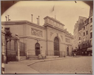 École polytechnique, Rue Descartes von Eugène Atget