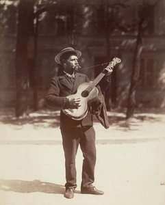 Gitarrenspieler, Paris