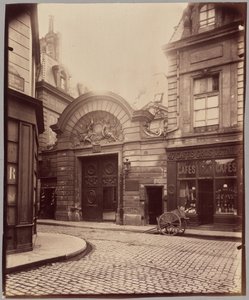 Hôtel des Ambassadeurs de Hollande, 47 rue Vieille-du-Temple von Eugène Atget