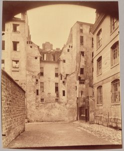 Sackgasse des Ochsen, Rue Valette von Eugène Atget