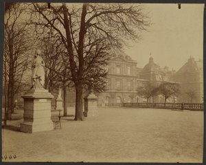 Luxemburggarten von Eugène Atget