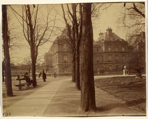 Jardin du Luxembourg von Eugène Atget