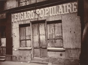 [Le Figaro populaire, Boulevard de la Villette 122] von Eugène Atget
