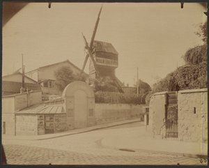 [Moulin de la Galette] von Eugène Atget