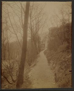 Père-Lachaise, Chemin des Chèvres von Eugène Atget