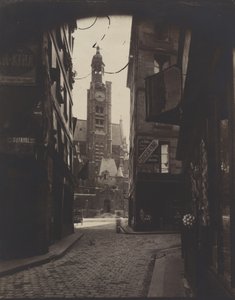 Rue de la Montagne-Sainte-Geneviève von Eugène Atget